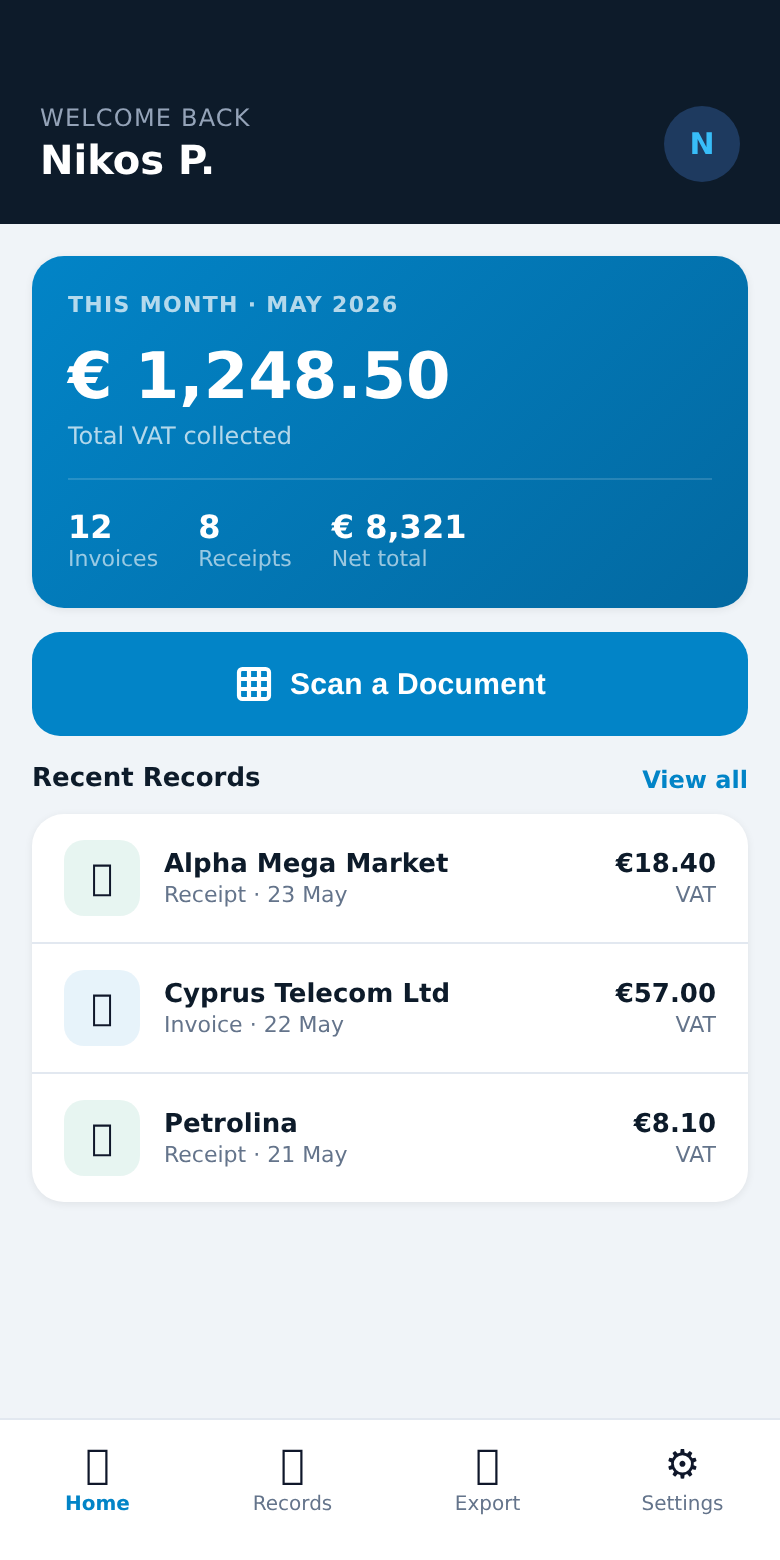 CySo VAT Home